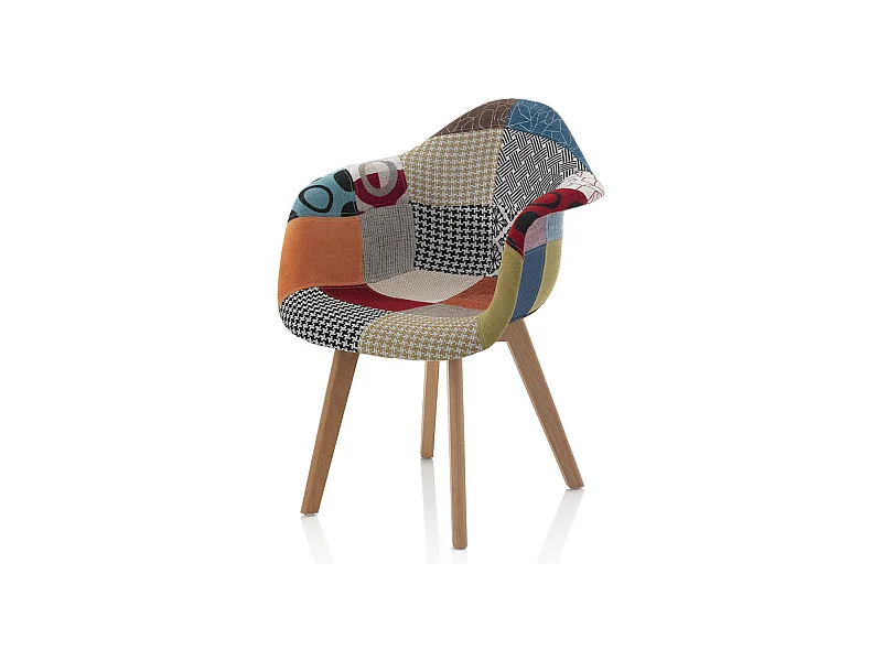 2er-Set Sessel VICTORIA patchwork