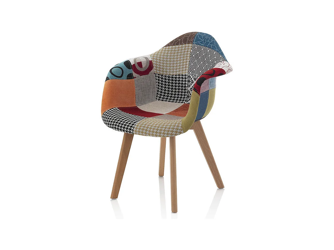 Set de 2 Fauteuils patchwork VICTORIA