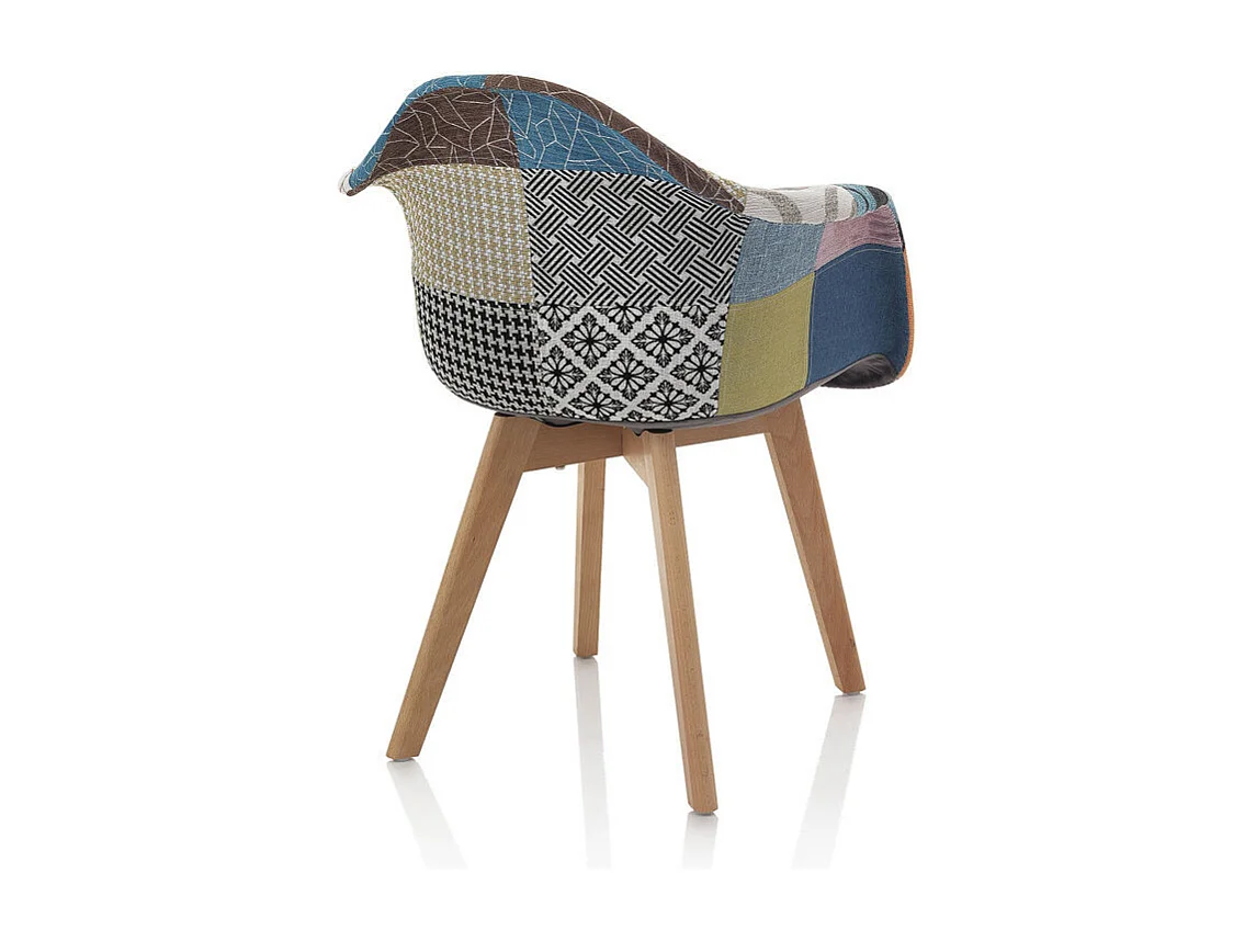 Set de 2 Fauteuils patchwork VICTORIA