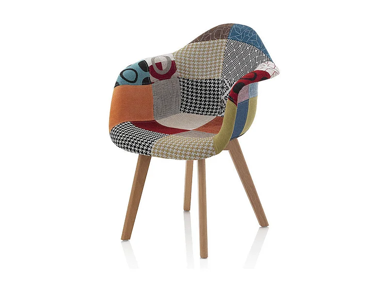 Conjunto de 2 poltronas VICTORIA patchwork