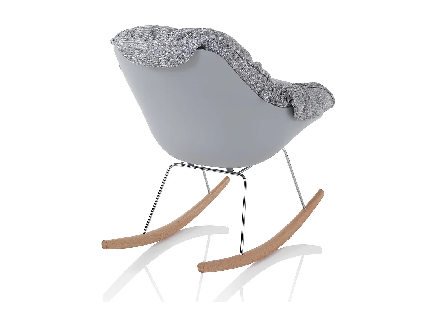 Fauteuil avec bascule ZEN gris