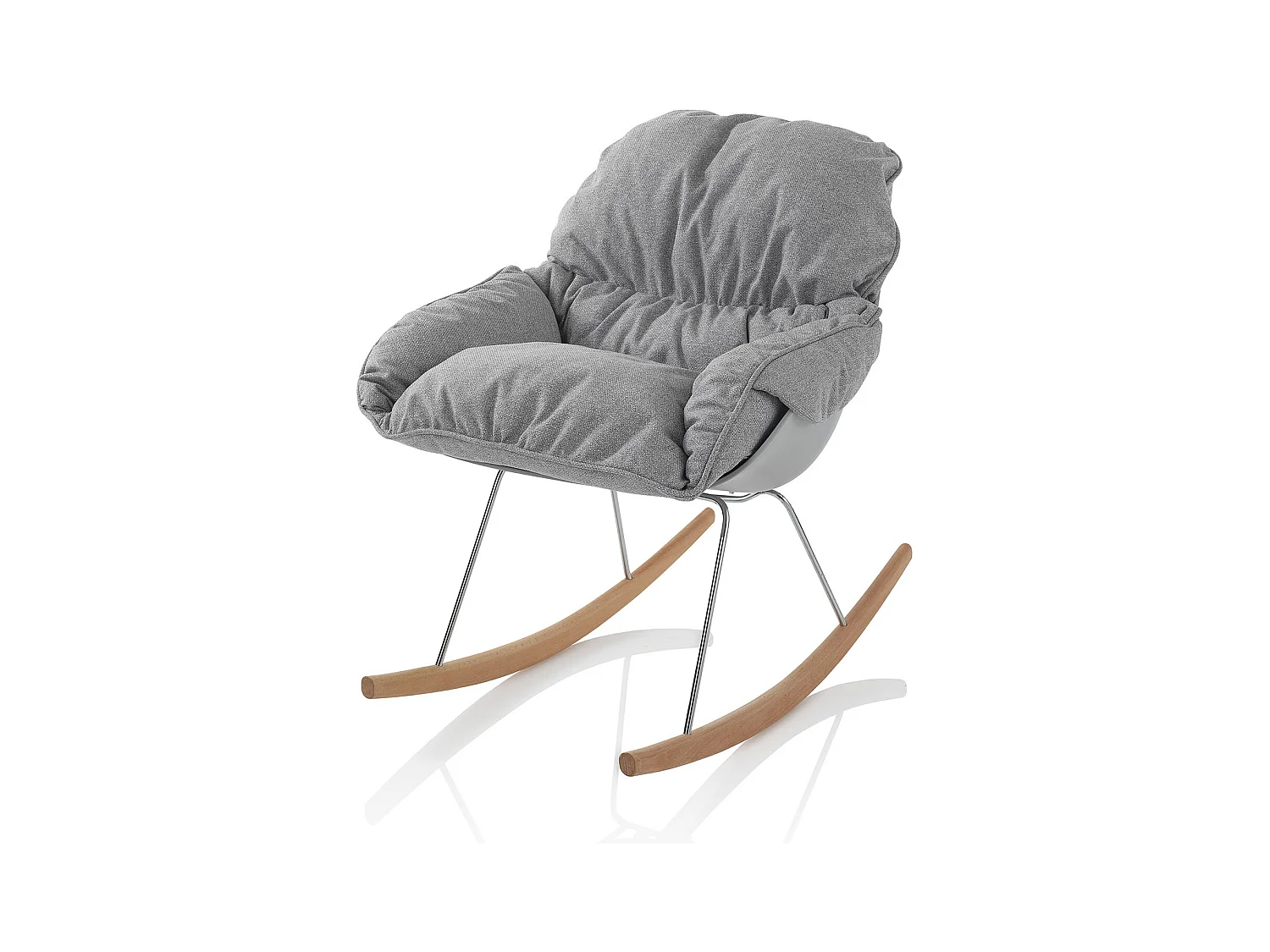 Fauteuil avec bascule ZEN gris