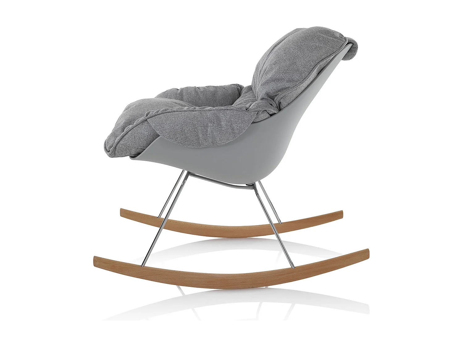 Fauteuil avec bascule ZEN gris