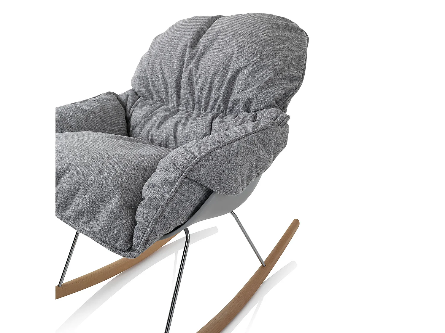 Fauteuil avec bascule ZEN gris