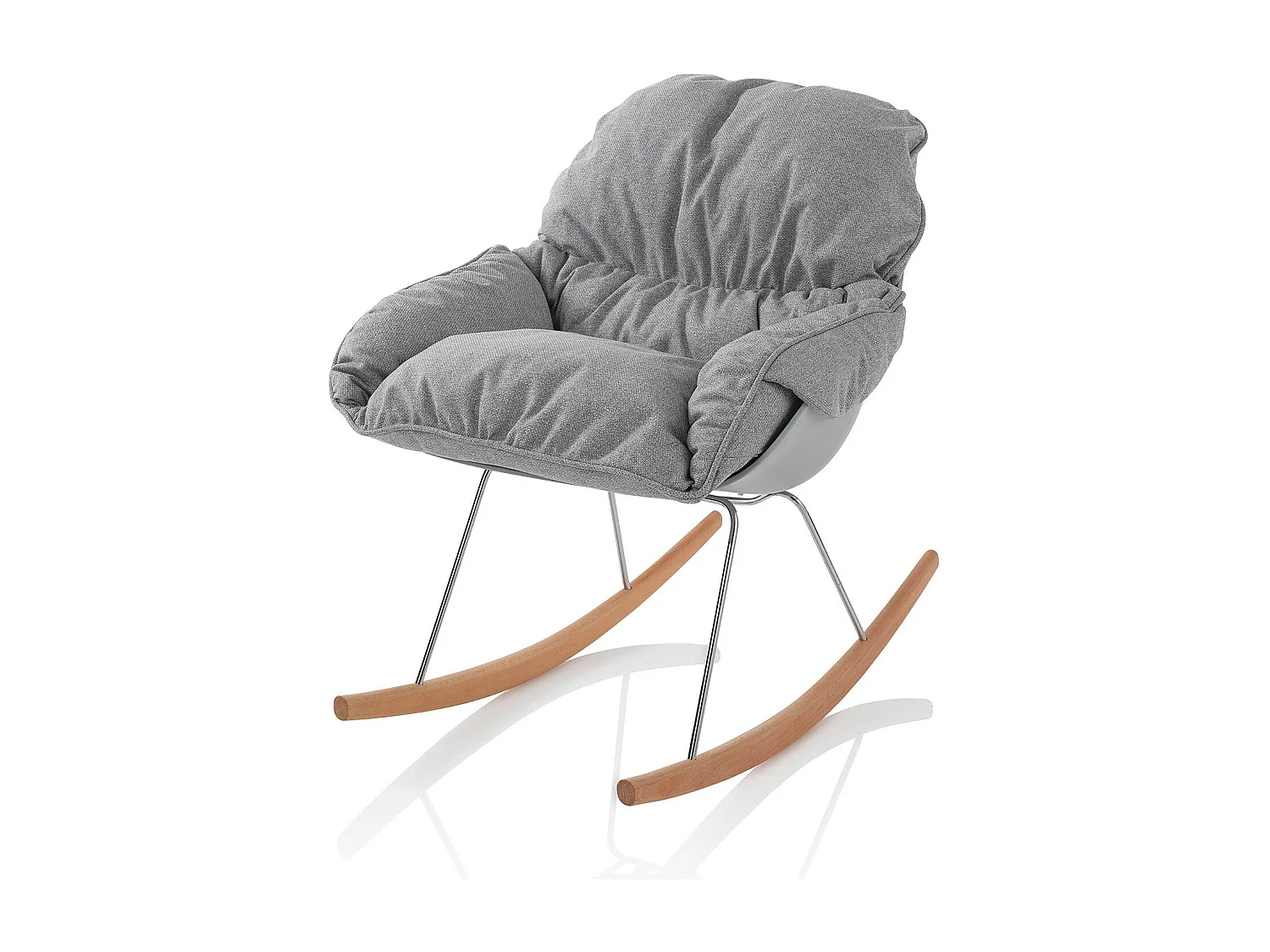 Fauteuil avec bascule ZEN gris