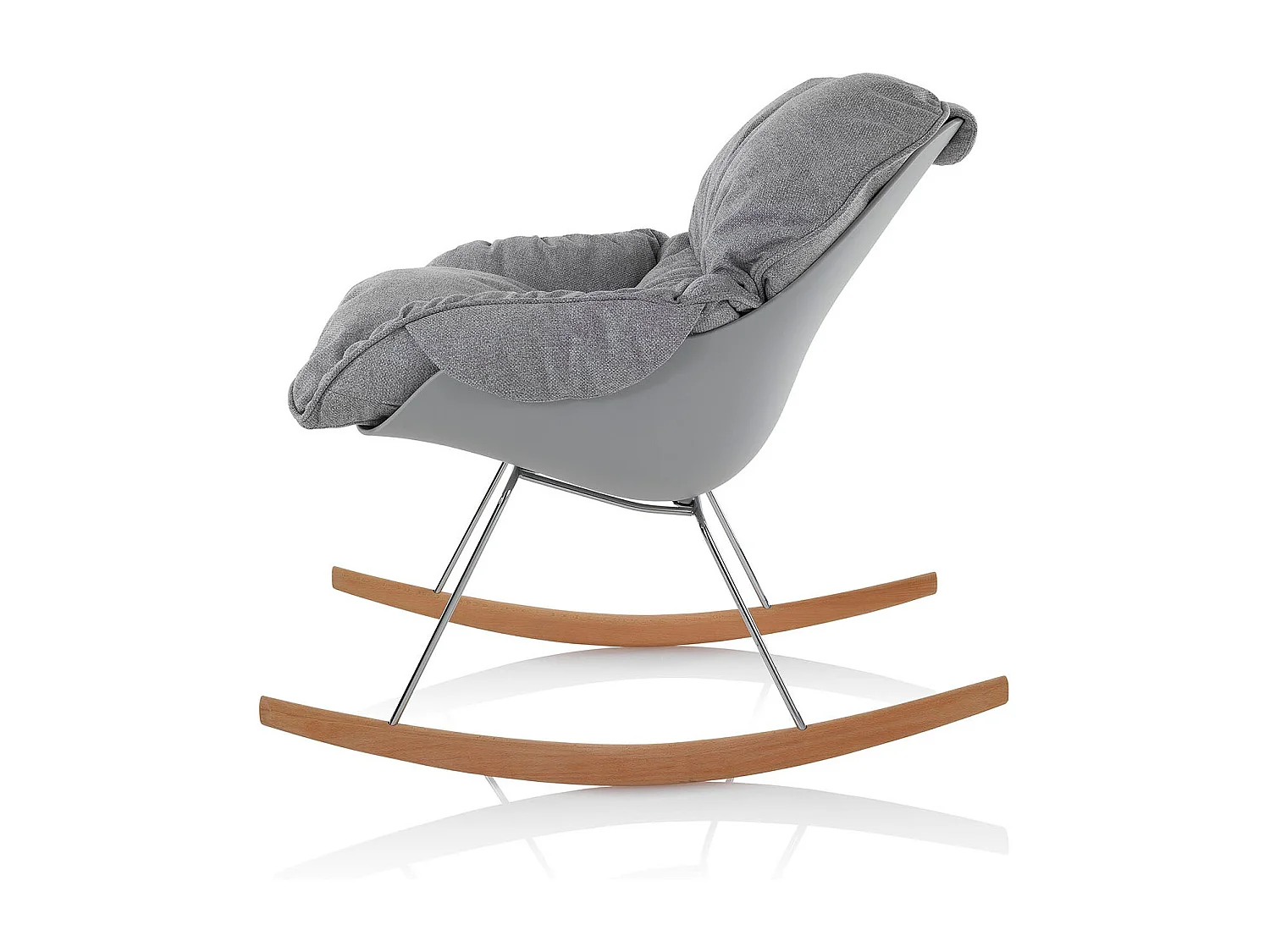 Fauteuil avec bascule ZEN gris