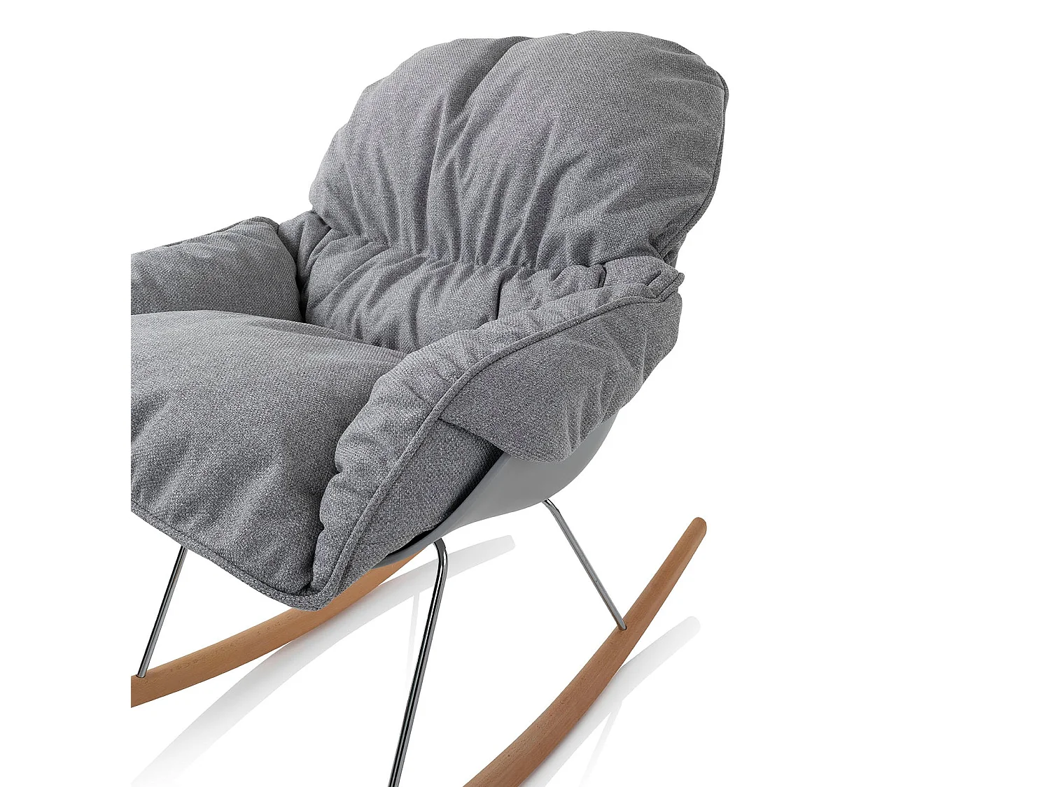 Fauteuil avec bascule ZEN gris