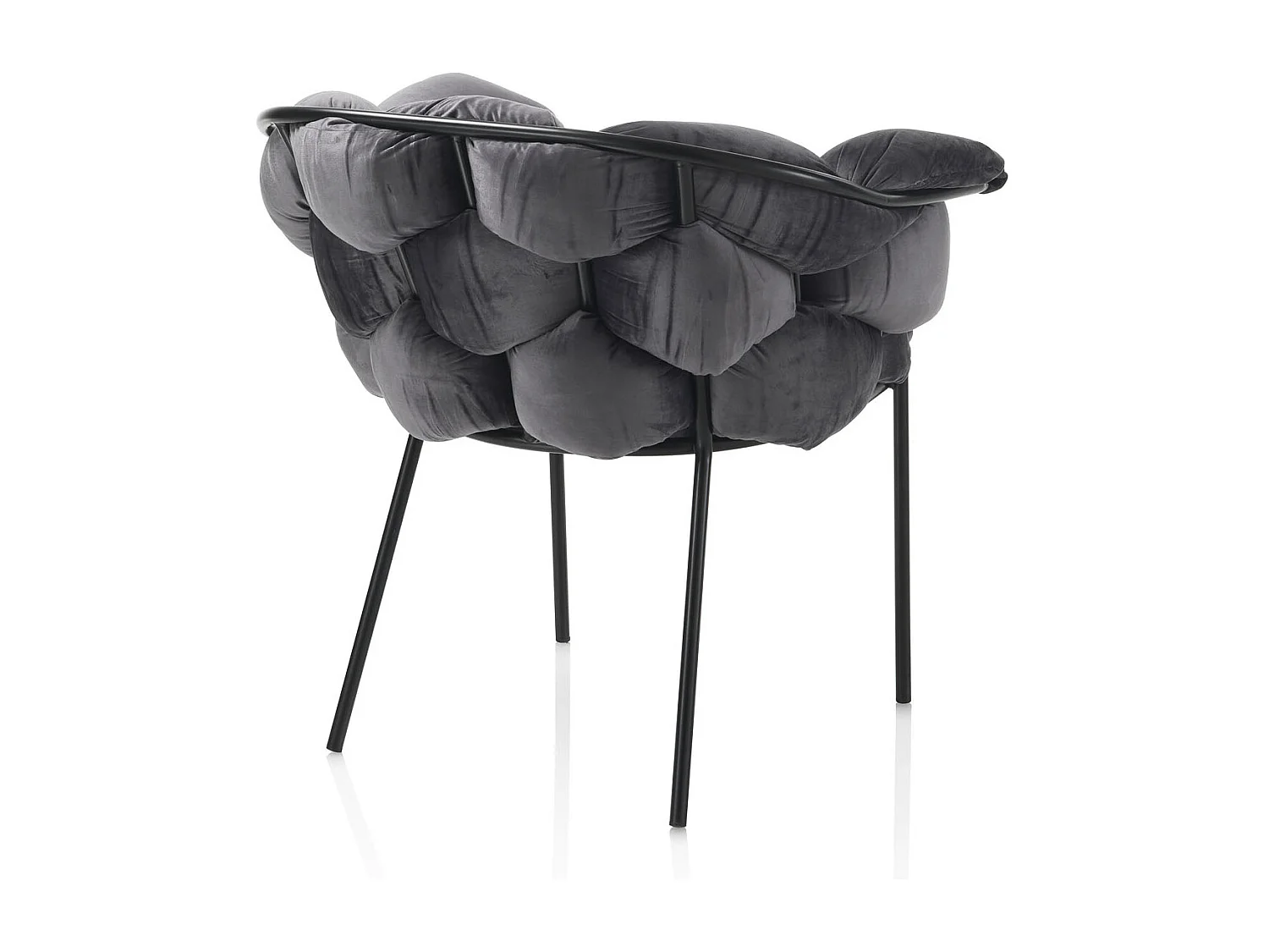 Set de 2 Fauteuils LUCY gris