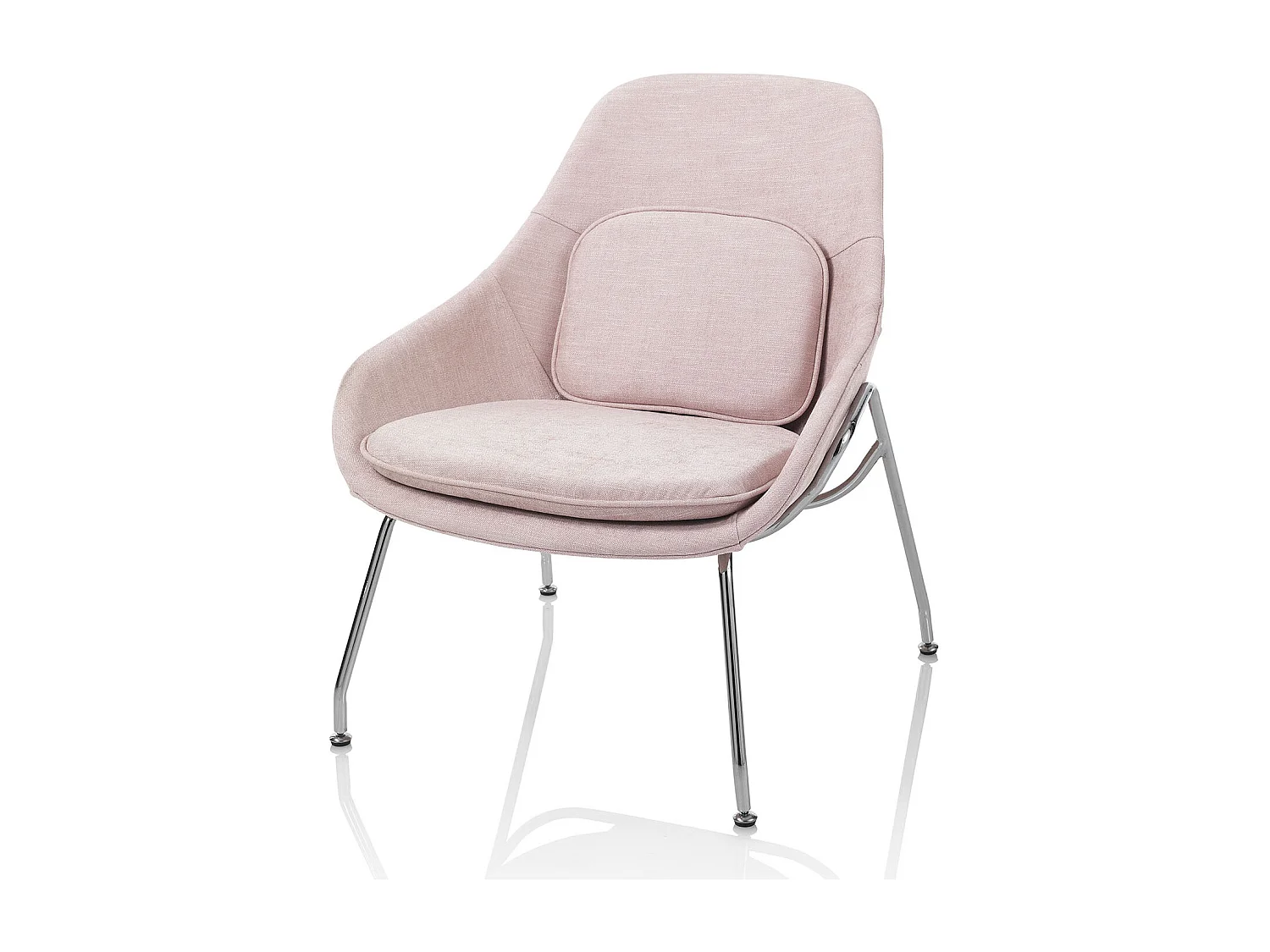 Fauteuil KLARIS rose