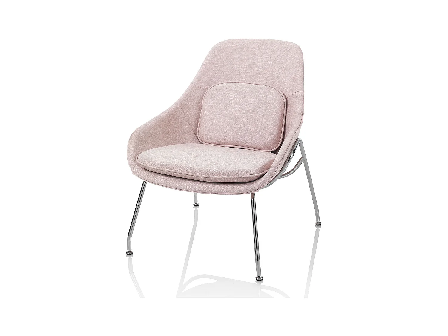 Fauteuil KLARIS rose
