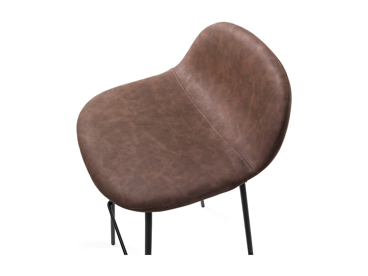 Set de 2 Tabourets STING brun