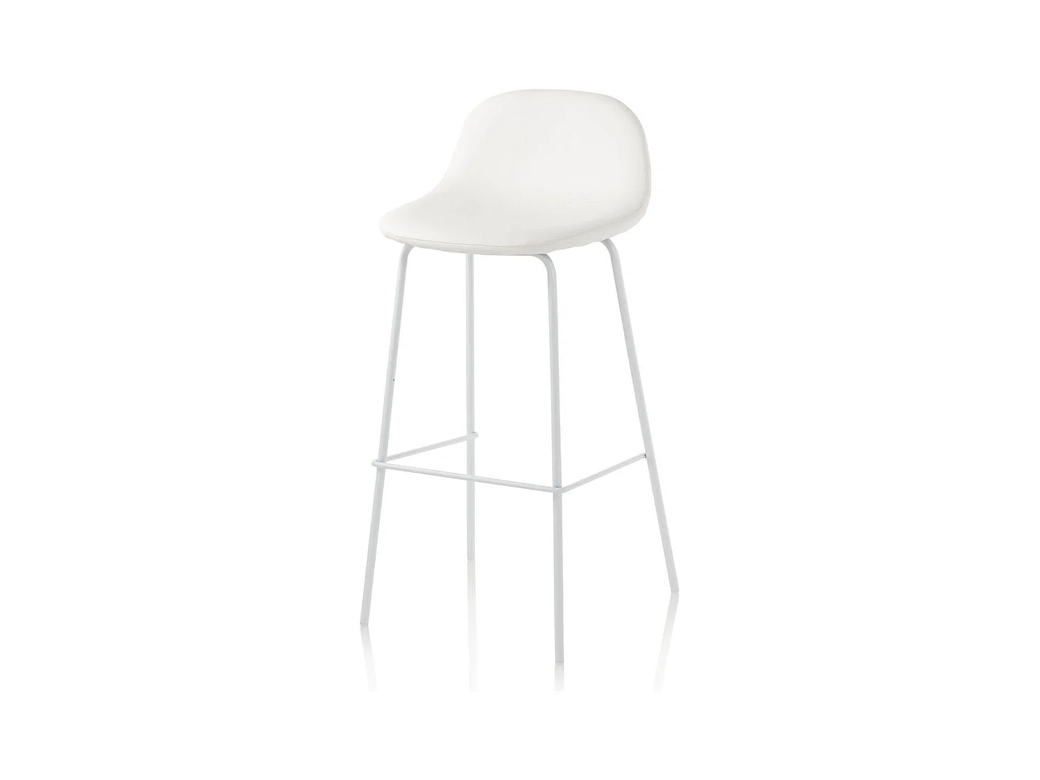 Set de 2 Tabourets STING blanc