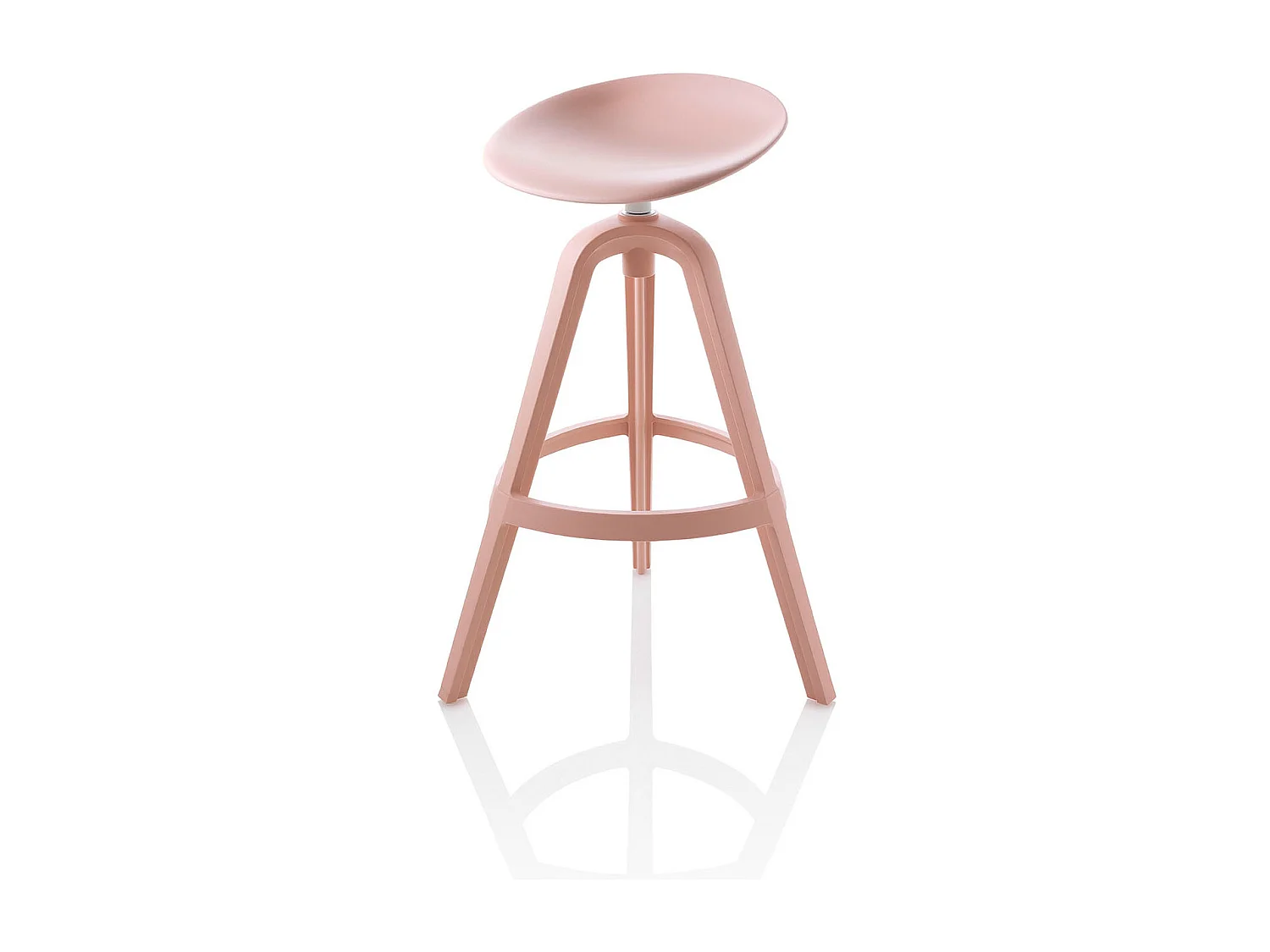 Set de 2 Tabourets intérieur/extérieur COLBY rose