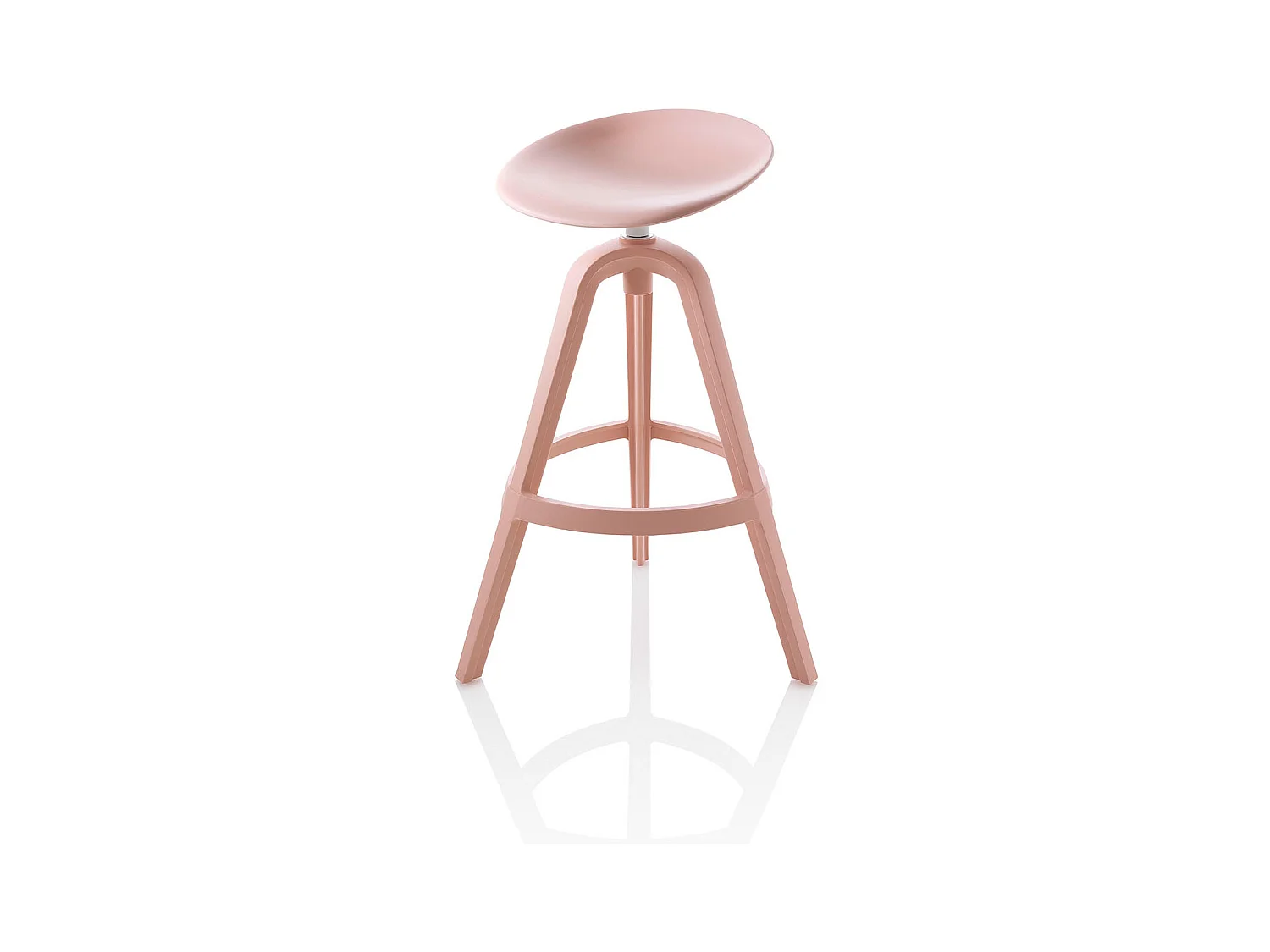 Set de 2 Tabourets intérieur/extérieur COLBY rose