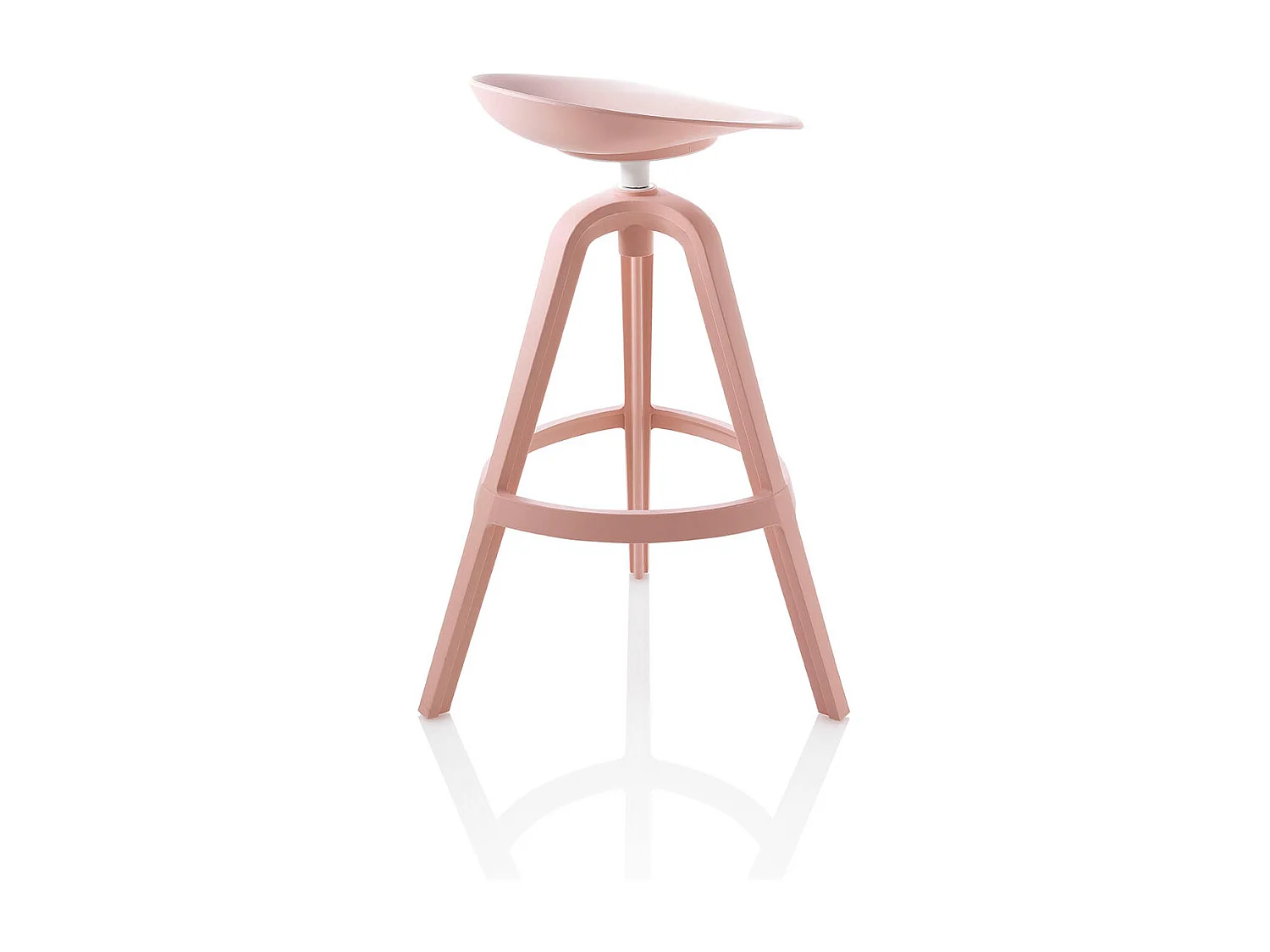 Set de 2 Tabourets intérieur/extérieur COLBY rose