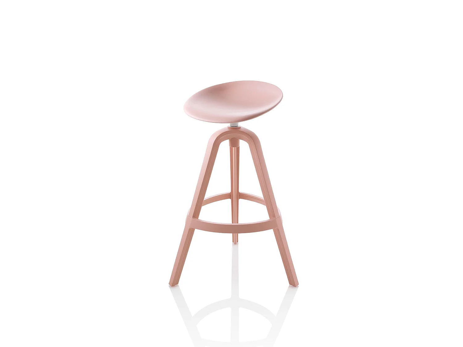 Set de 2 Tabourets intérieur/extérieur COLBY rose