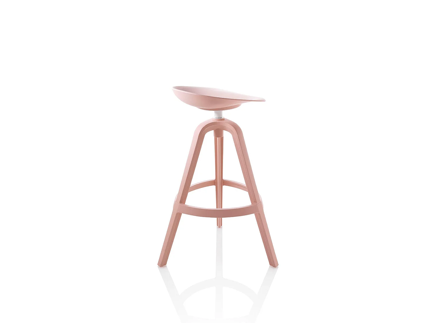Set de 2 Tabourets intérieur/extérieur COLBY rose