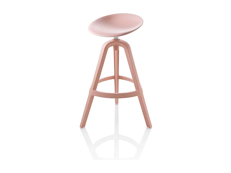 Indoor / Outdoor-2er-Set Hocker COLBY Rosa