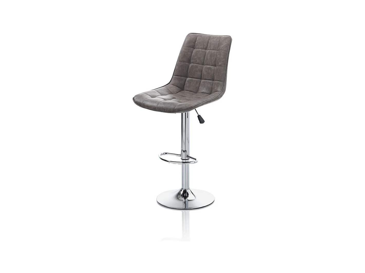 Set de 2 Tabourets OREL marron clair