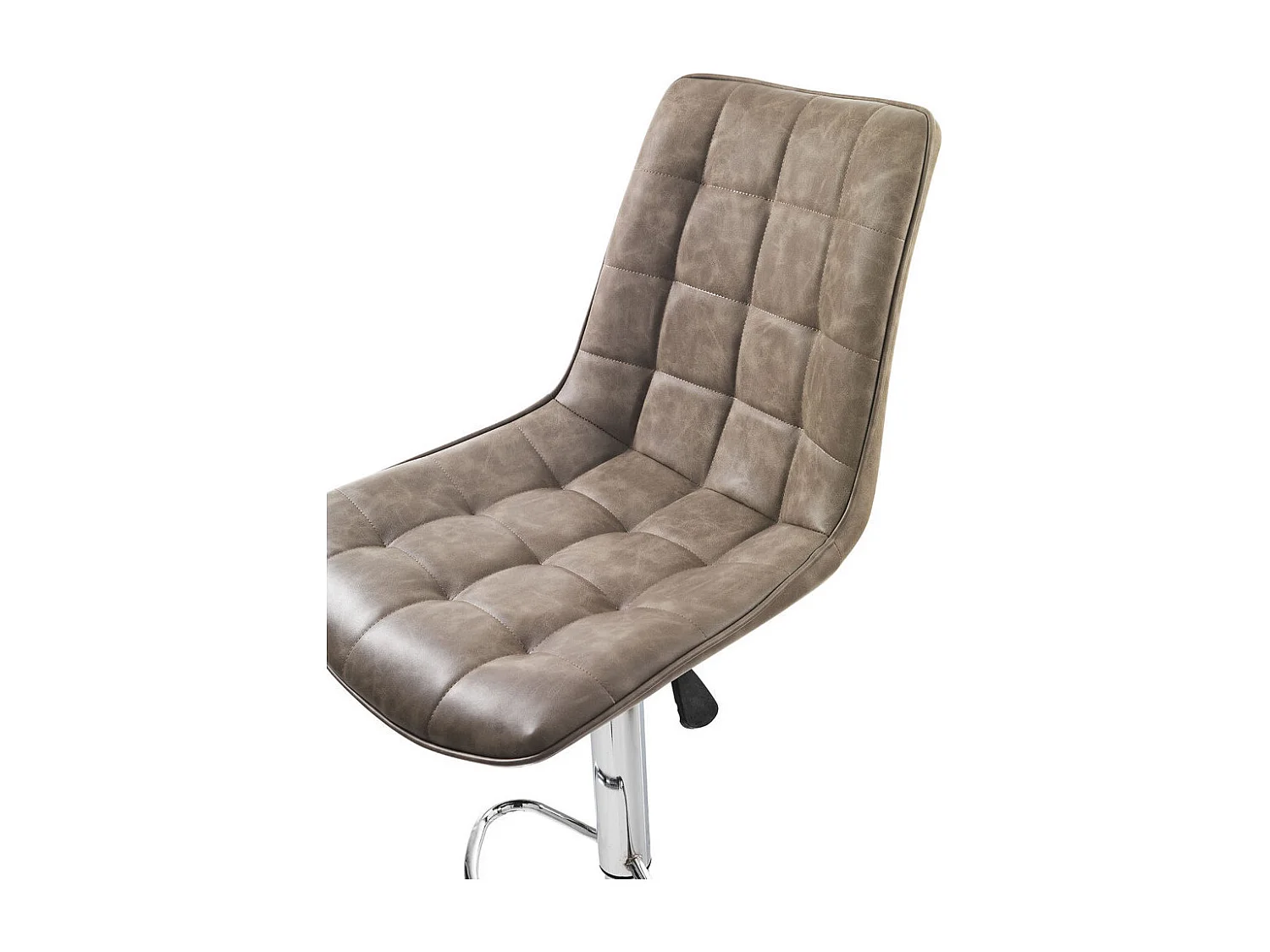 Set de 2 Tabourets OREL marron clair