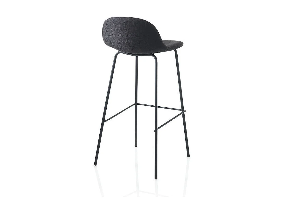 Set de 2 Tabourets STING noir