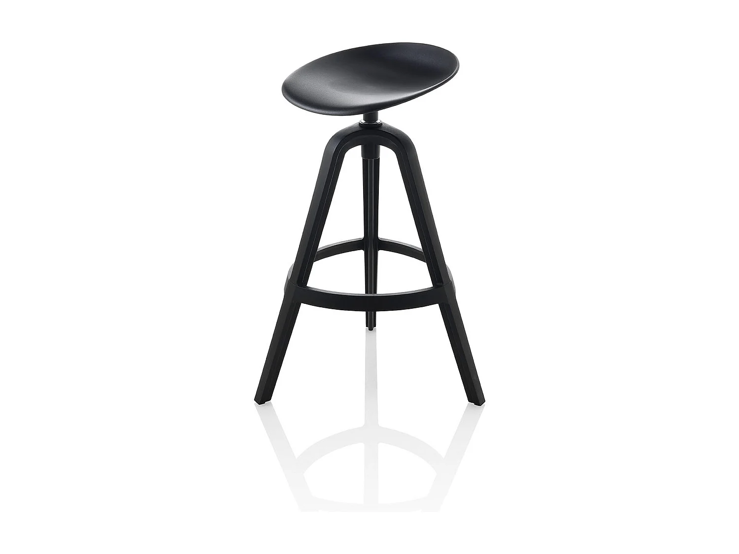 Set de 2 Tabourets intérieur/extérieur COLBY noir