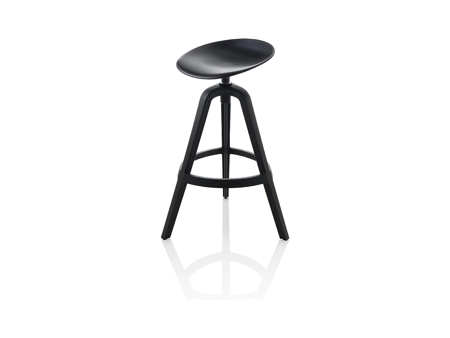 Set de 2 Tabourets intérieur/extérieur COLBY noir