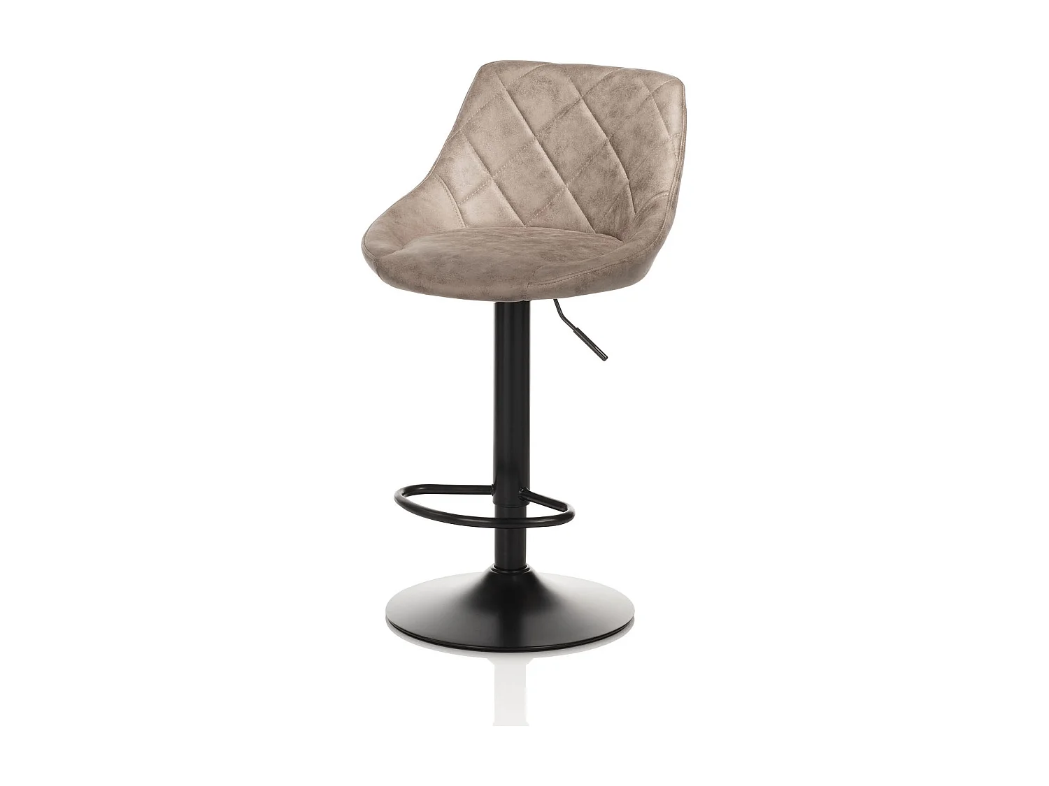 Set de 2 Tabourets BEN marron clair