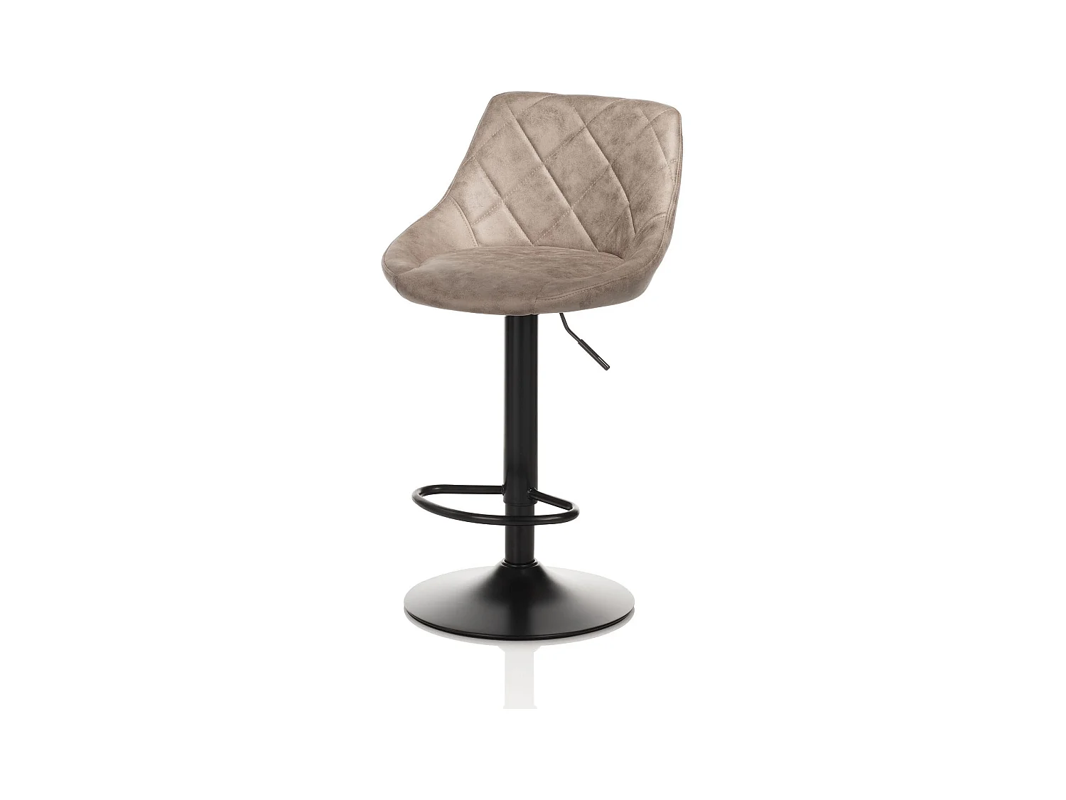 Set de 2 Tabourets BEN marron clair