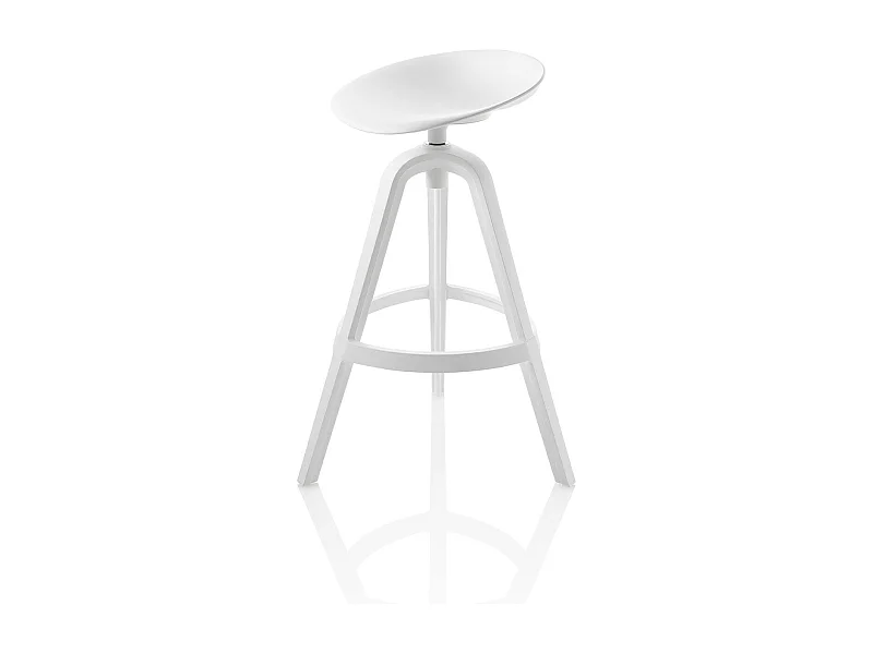 Indoor / Outdoor-2er-Set Hocker COLBY weiß