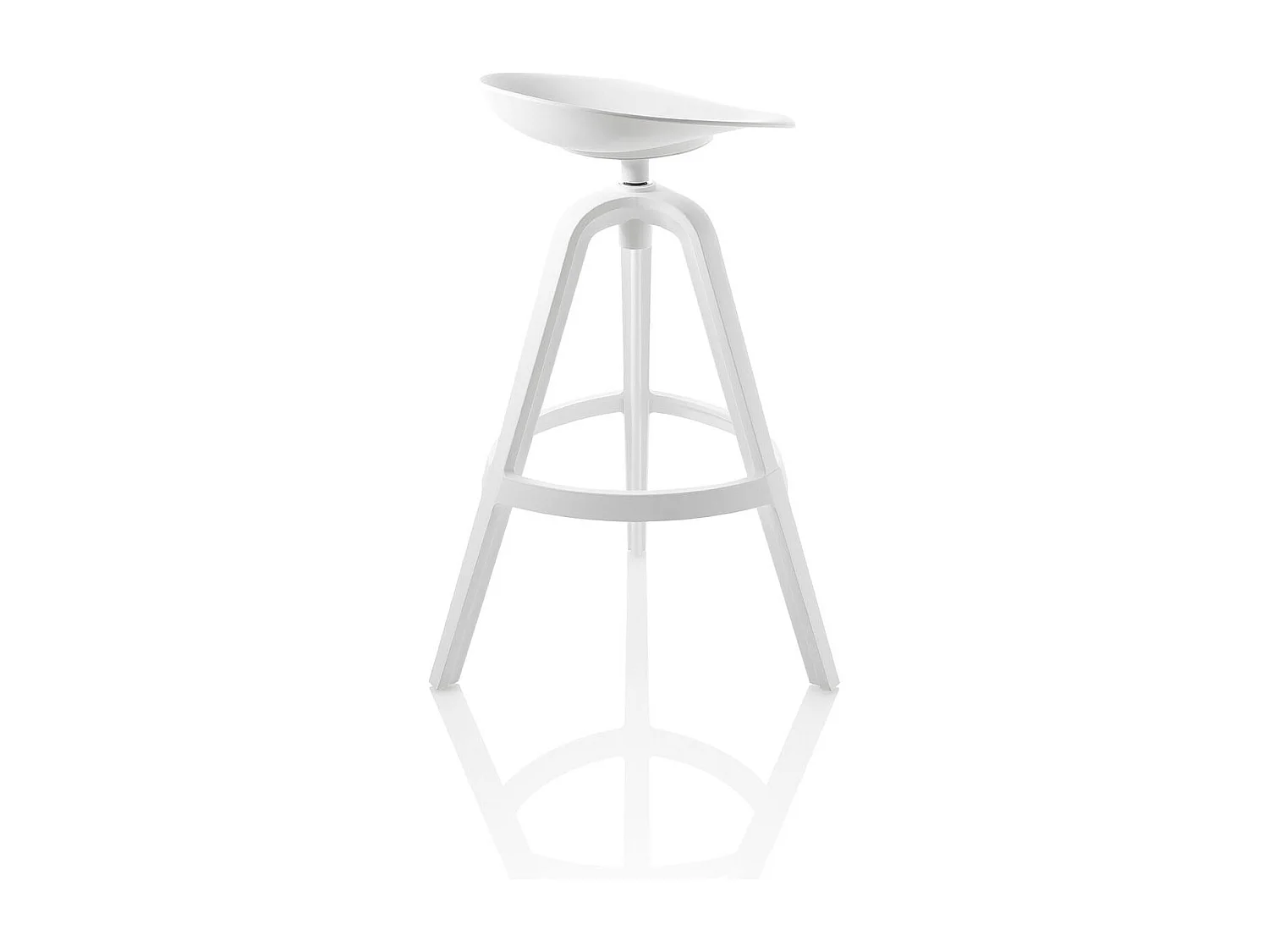 Set de 2 Tabourets intérieur/extérieur COLBY blanc