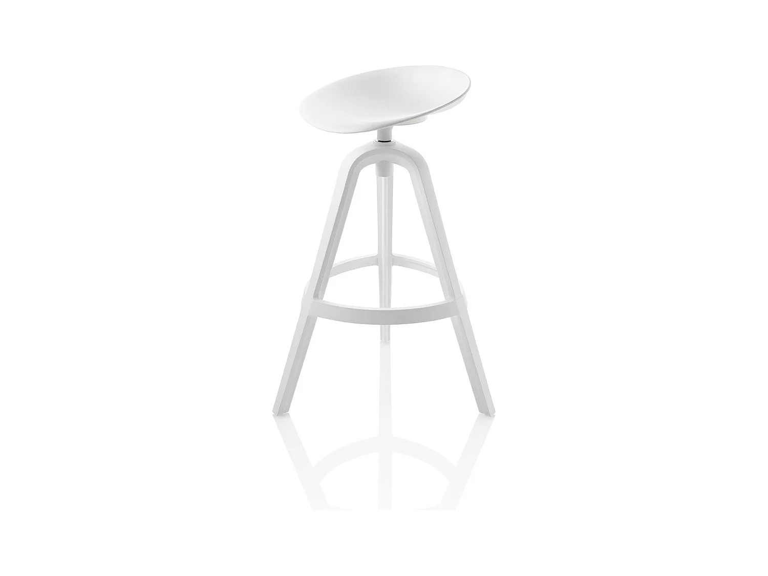 Set de 2 Tabourets intérieur/extérieur COLBY blanc
