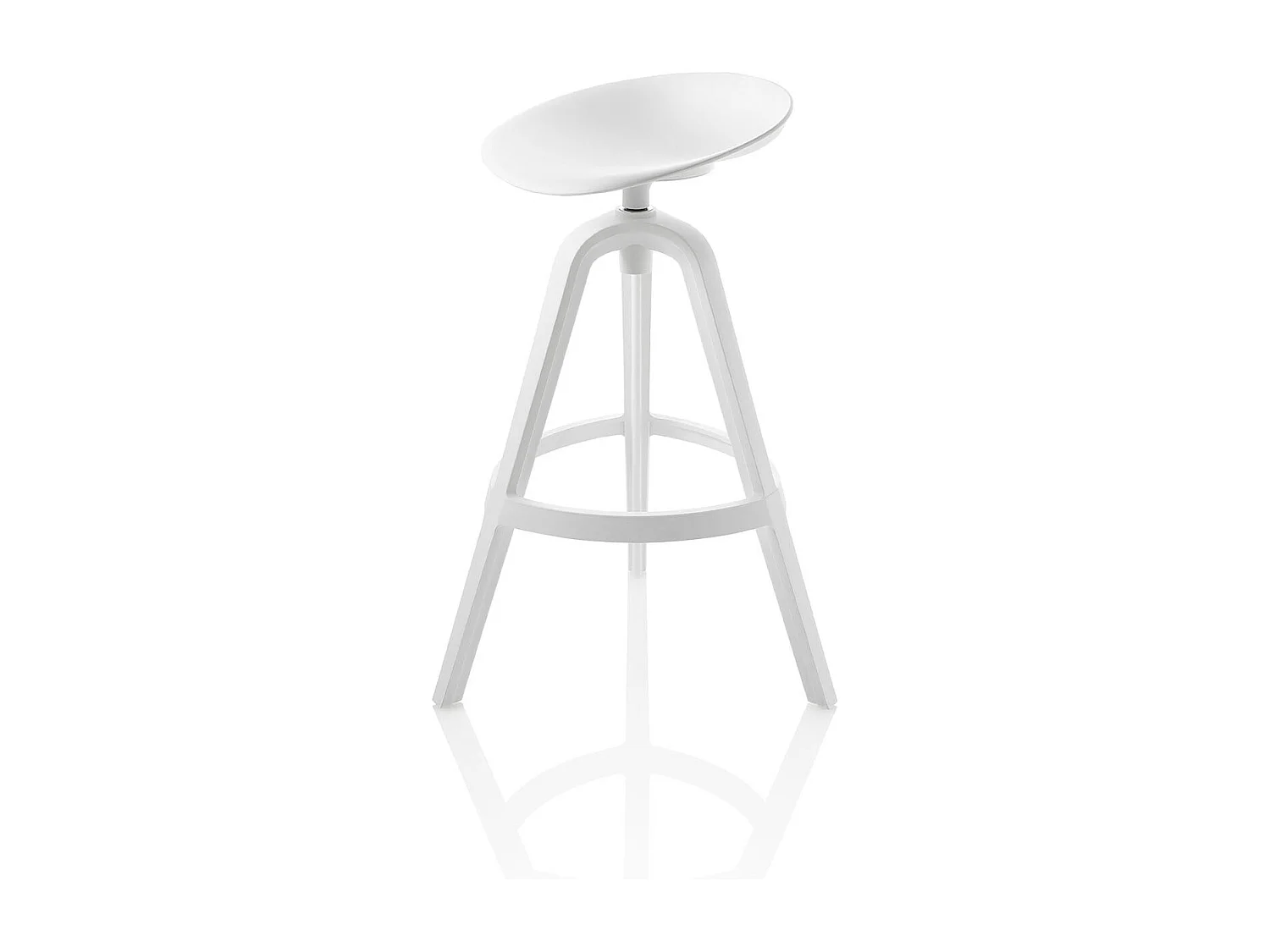 Set de 2 Tabourets intérieur/extérieur COLBY blanc