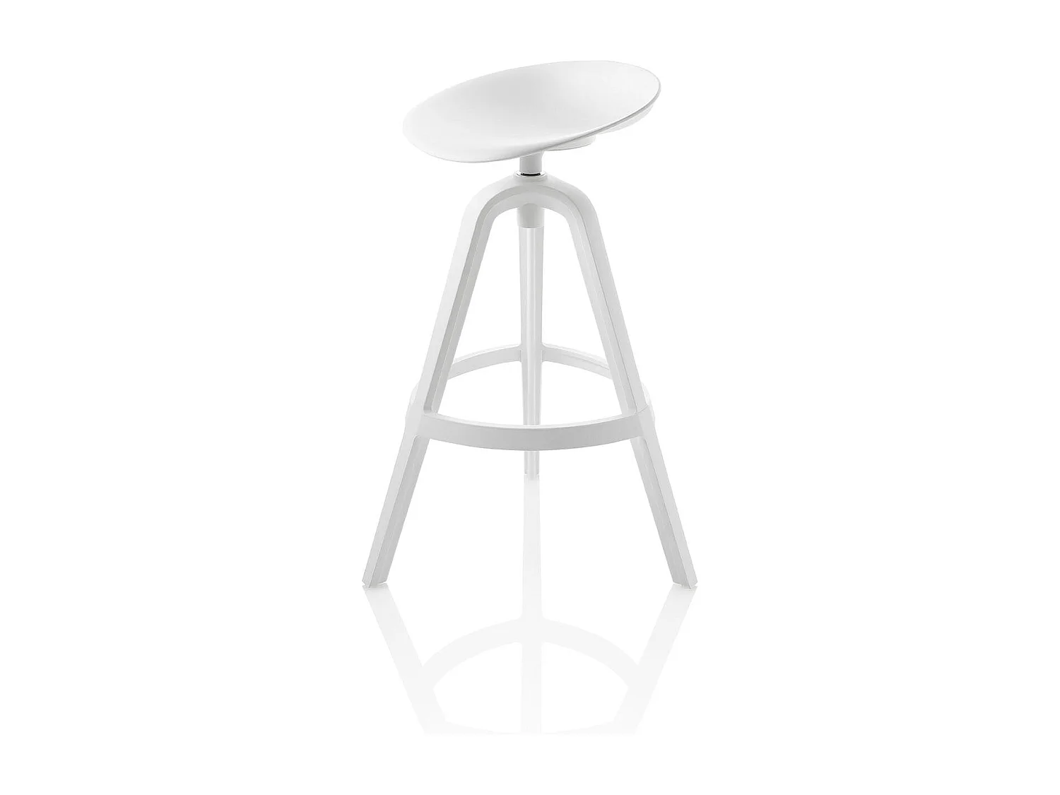 Set de 2 Tabourets intérieur/extérieur COLBY blanc