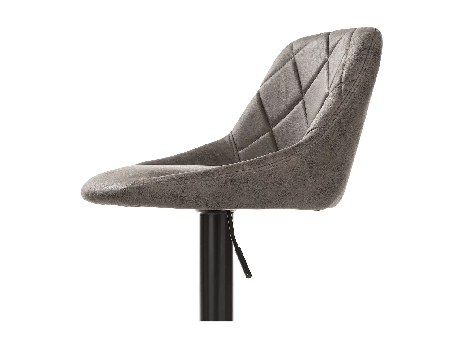 Set de 2 Tabourets BEN marron foncé