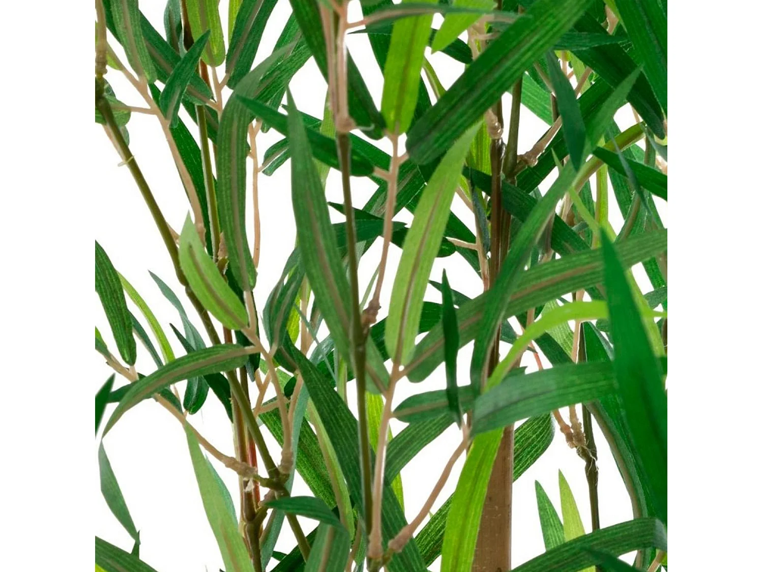 WELL HOME - Plante Bambou Artificielle H.90cm avec pot idéale pour la décoration