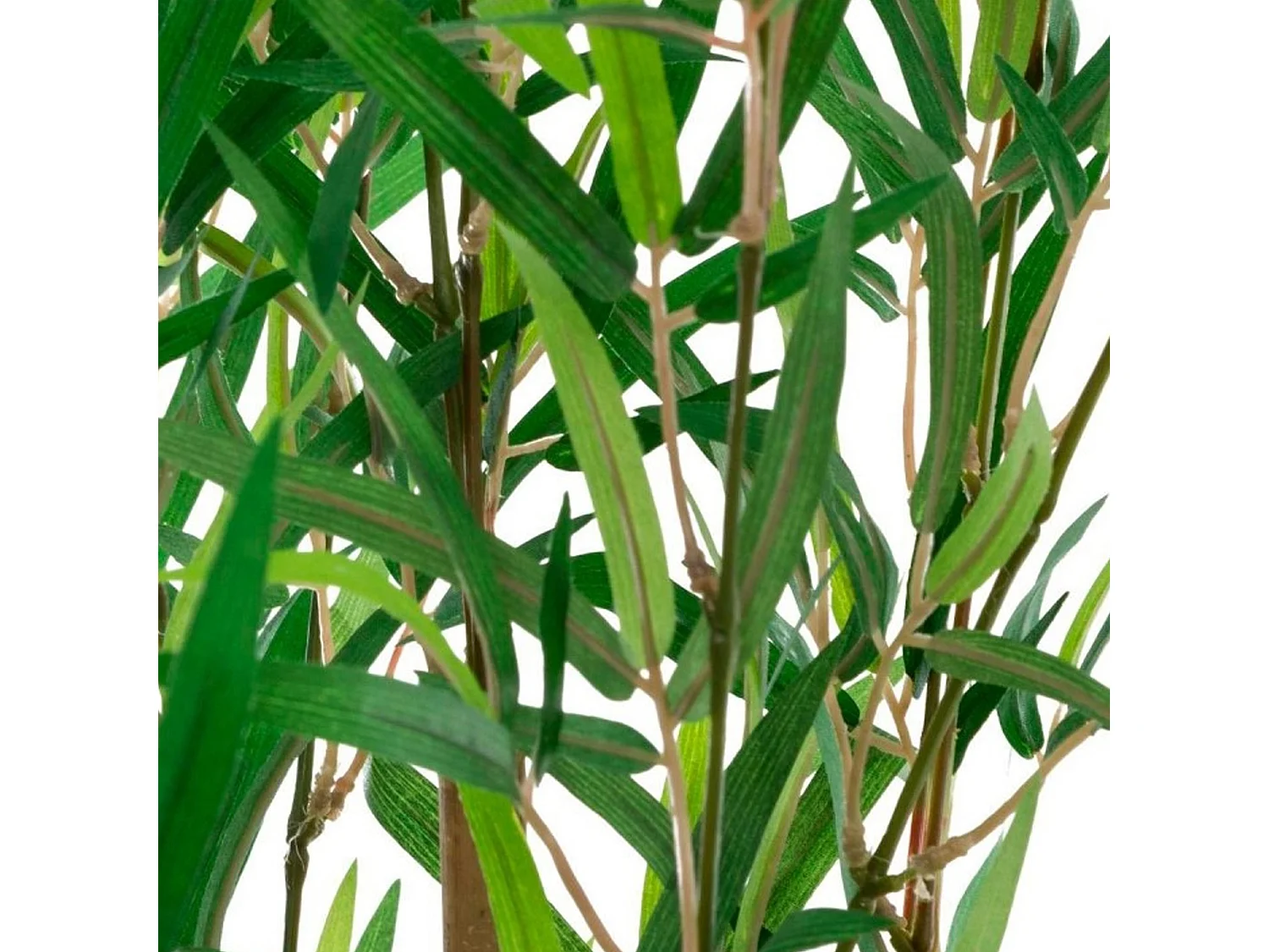 WELL HOME - Plante Bambou Artificielle H.90cm avec pot idéale pour la décoration