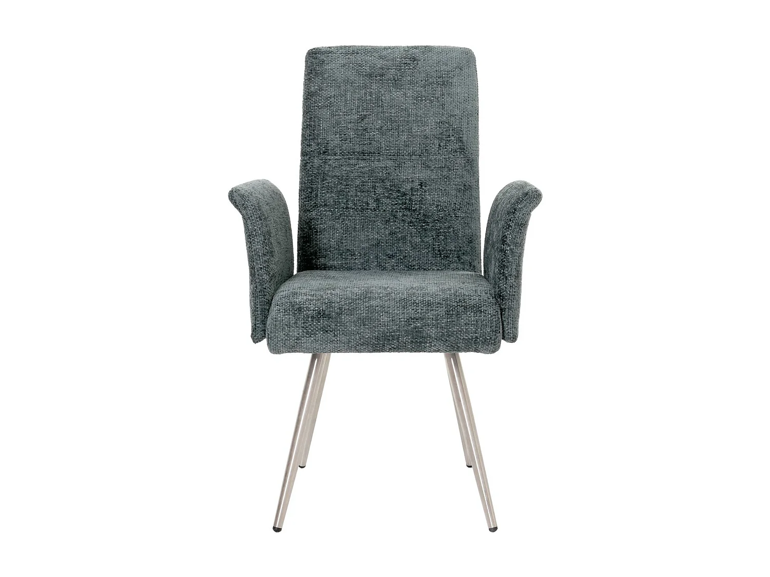 Eetkamerstoel MCW-G55 (set van 2),  blauw-groen