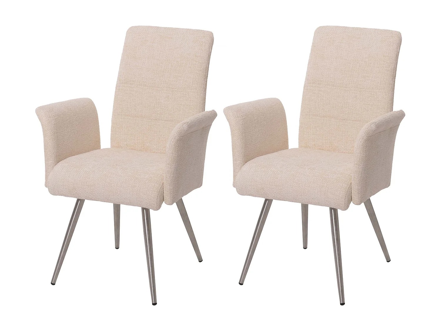 Eetkamerstoel MCW-G55 (set van 2),  crème