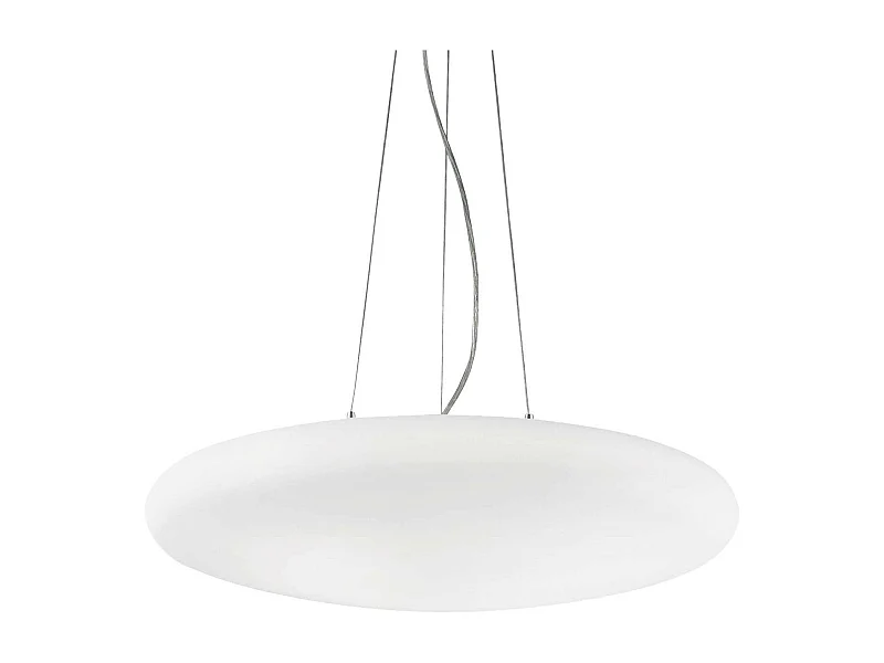 Ideal Lux Smarties Bianco - 5 Licht große Decke Anhänger weiß, E27