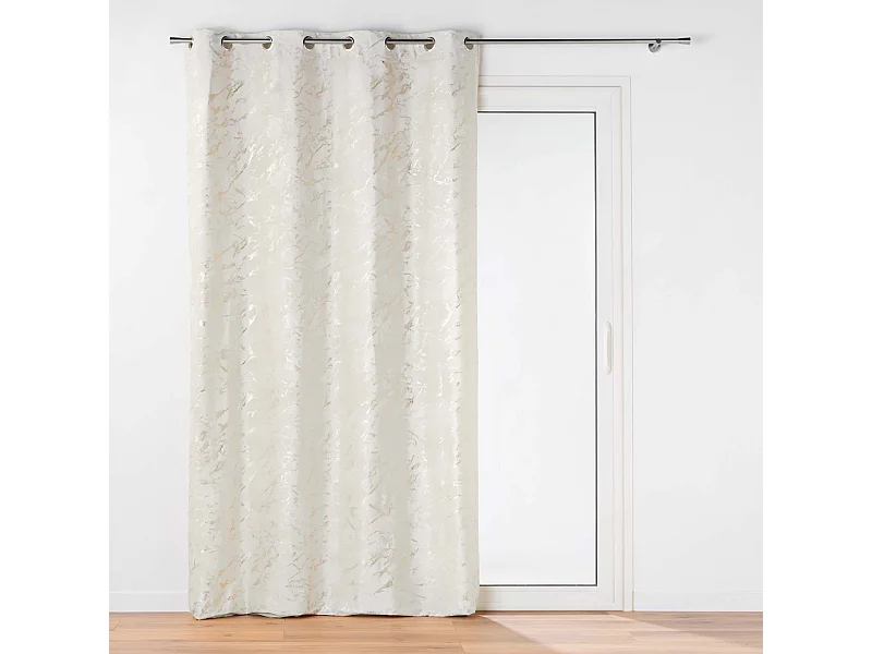 Vorhang aus bedrucktem Samt 140 x 260 cm