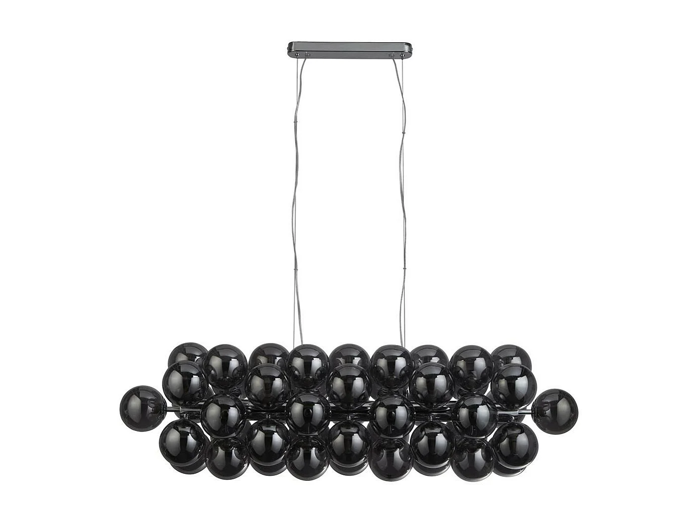 Searchlight Berry25 ljus rökt glashänge