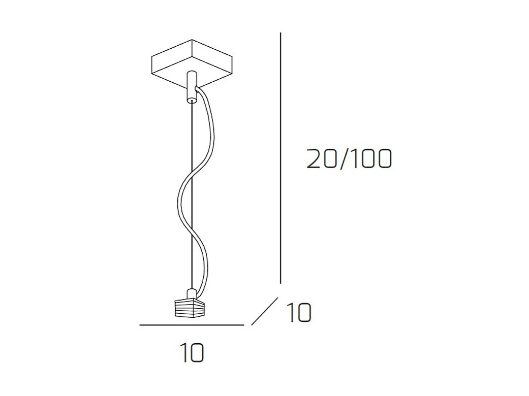 Sospensione Contemporanea Metropolitan Metallo Cromo Vetro Trasparente 1 Luce G9