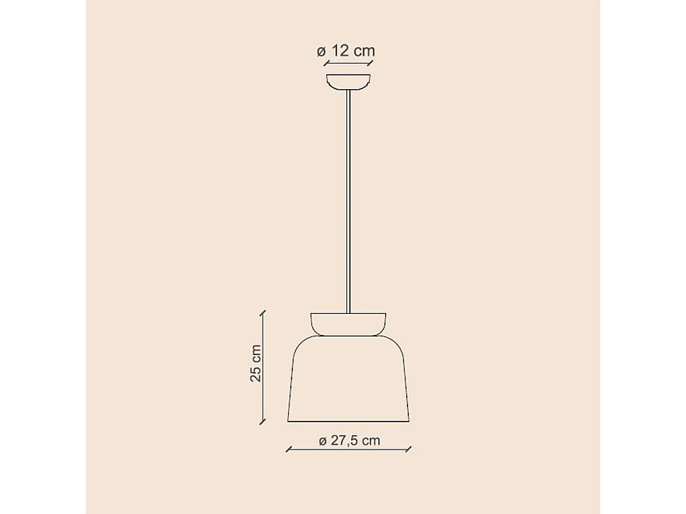 Sospensione Vintage Grande Decò Corcovado Ceramica Gialla E Azzurra E27