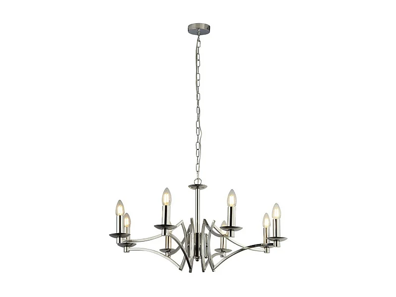 Suchscheinwerfer Ascot 8 licht Pendant Chrome