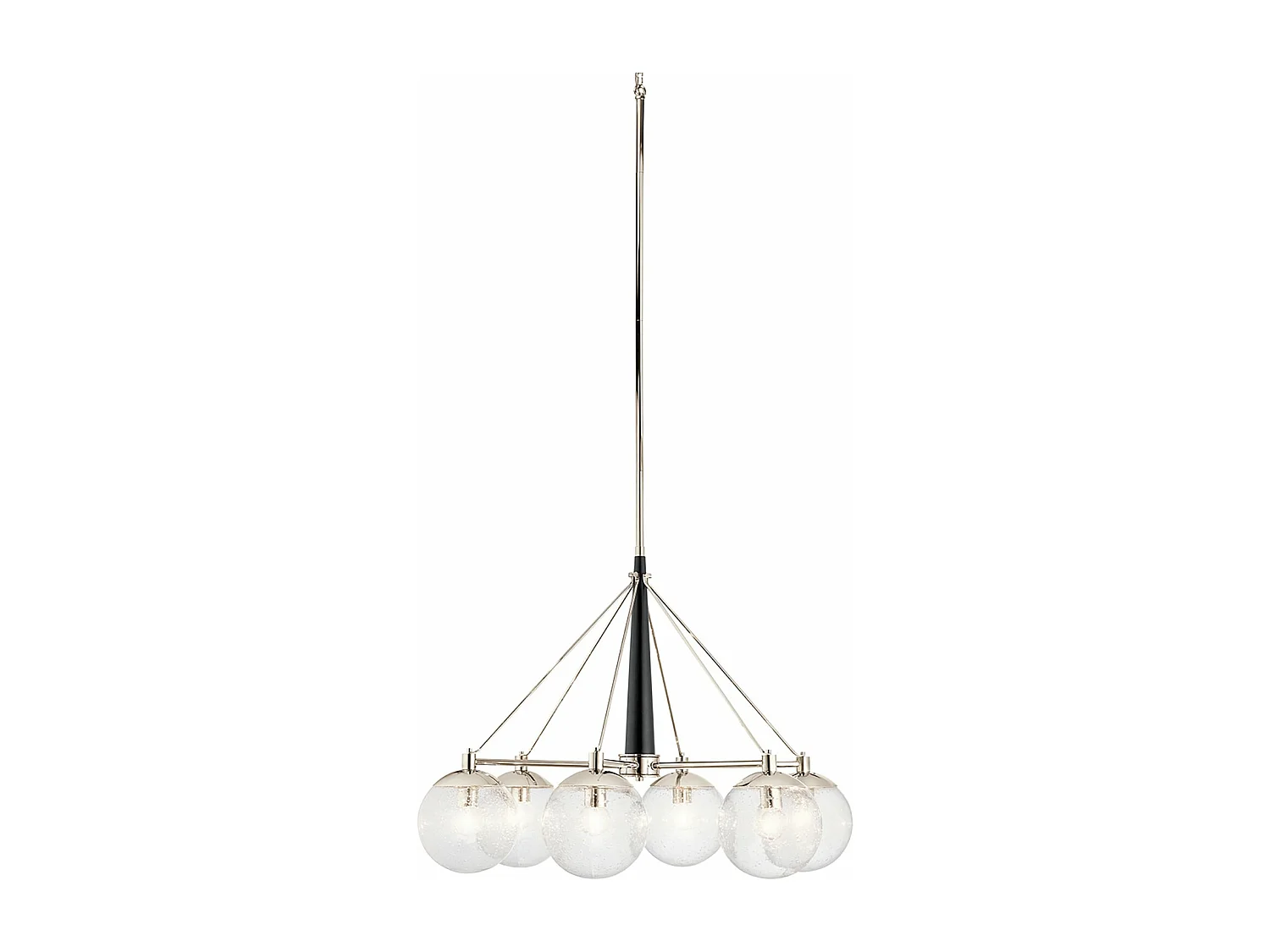 Marilyn Kichler Lustre à 6 Lumières Nickel Poli