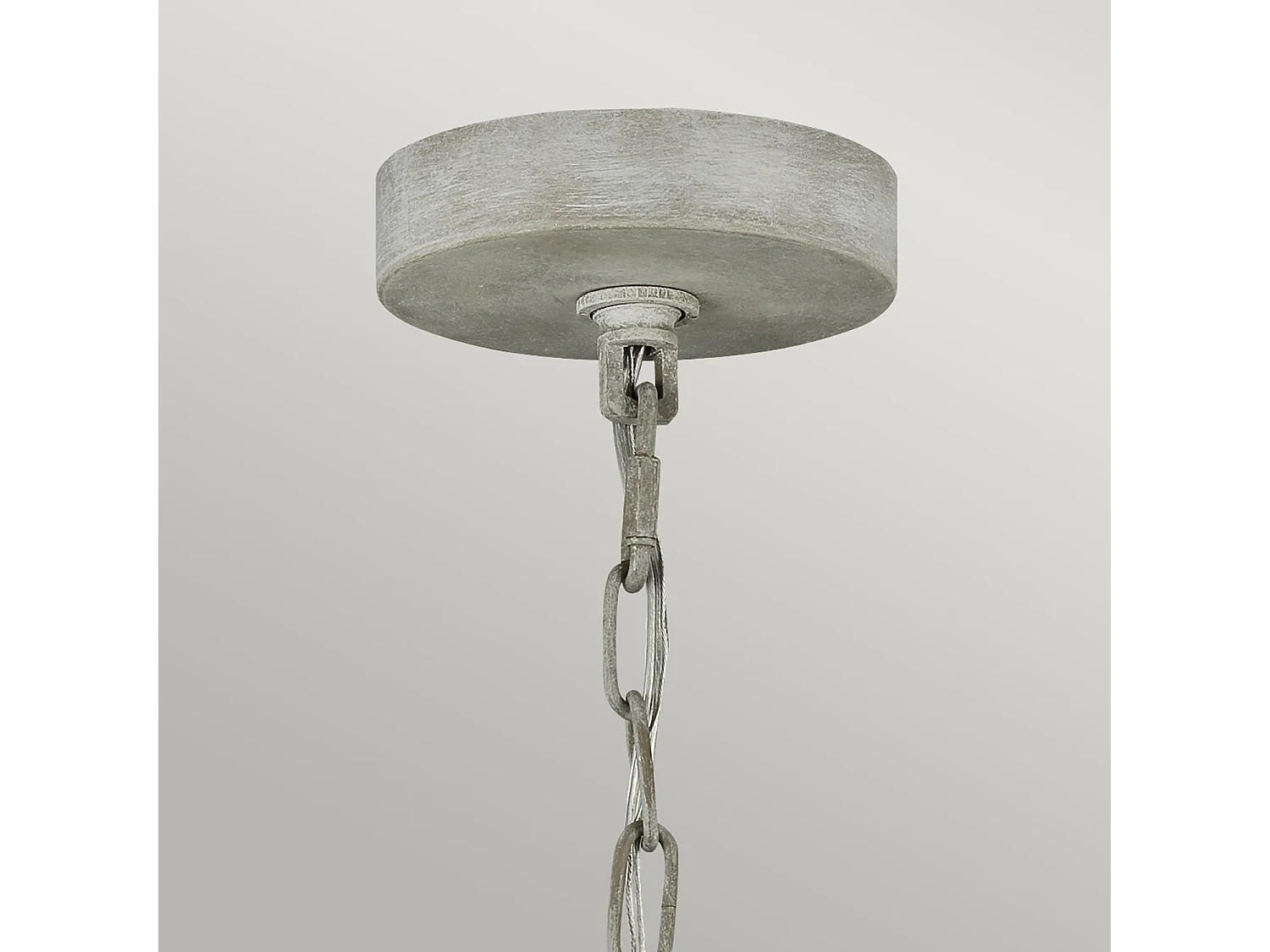 Lampadario Classico Maryville Acciaio Grigio Slavato Legno 3 Luci E14