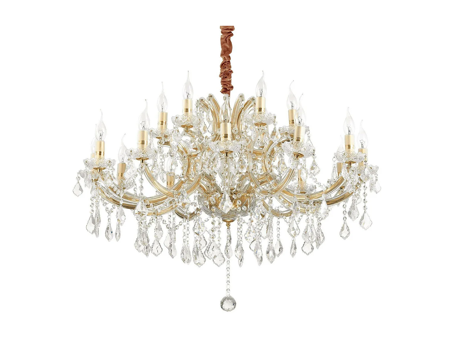 Ideal Lux Napoleon - Luce Pendente Luce Oro