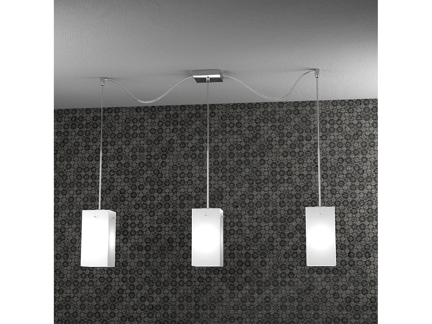 Crazy Sospensione 3 Luci Spostabili