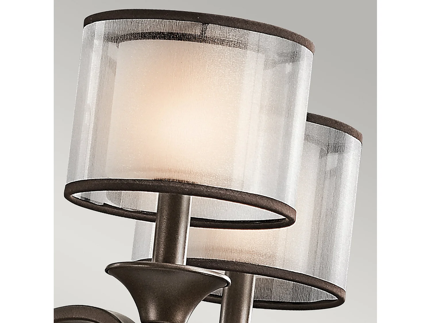 Elstead Lacey - Lampadario a 5 luci multibraccio finitura bronzo, attacco E14